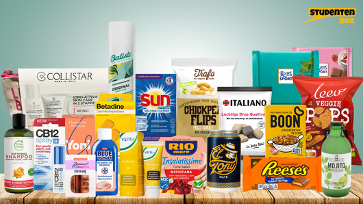 Studentenbox Back to School editie - gratis bij je thuisbezorgd op = op