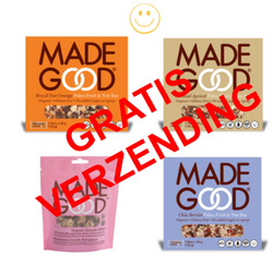 Made Good Box, de snack vol voeding & smaak. Gratis verzending :-)